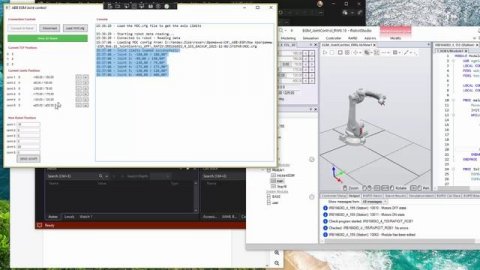 ABB EGM. Joint control / C# + RW6.16