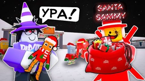 ❄️ СЭММИ СТАЛ САНТОЙ! И РАЗДАЛ ВСЕМ ПОДАРКИ В СТАЛЬ МОЗГ! ❄️