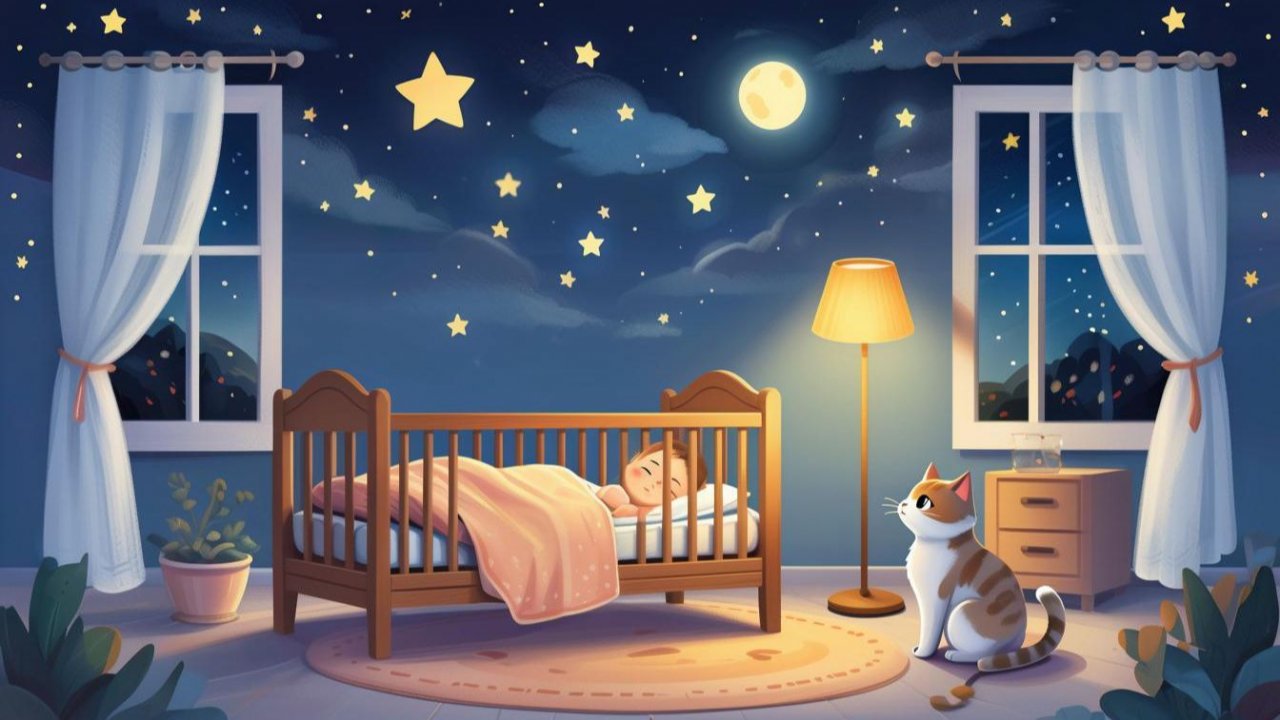 Колыбельная для малышей перед сном – Музыка для сна для малышей – Успокаивающие колыбельные