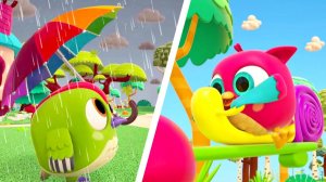 Совенок Хоп Хоп и мокрые качели. Песенки с ХопХоп и грузовичком Лёвой для малышей