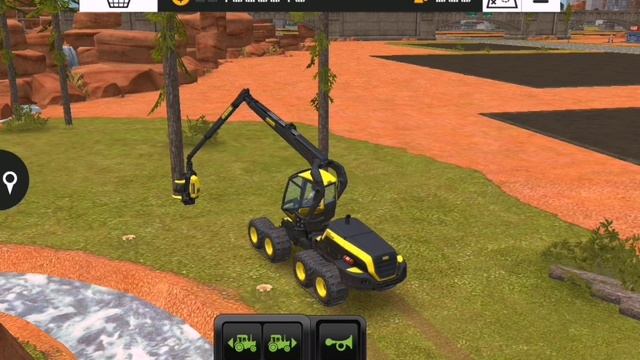 Farming simulator 18. Выполняю разные работы. Погрузка леса под музычку. смотреть онлайн