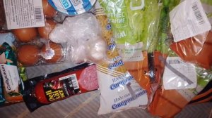 Распаковка/Обзор/Еда.