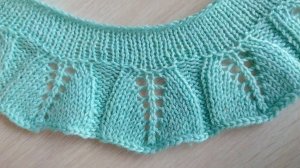 АЖУРНАЯ КАЙМА СПИЦАМИ