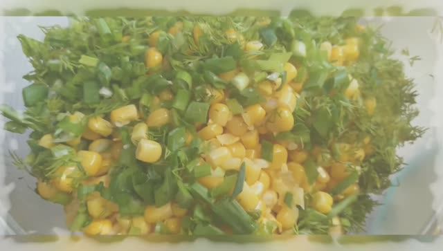 Салат крабовое оливье. Вкусный рецепт