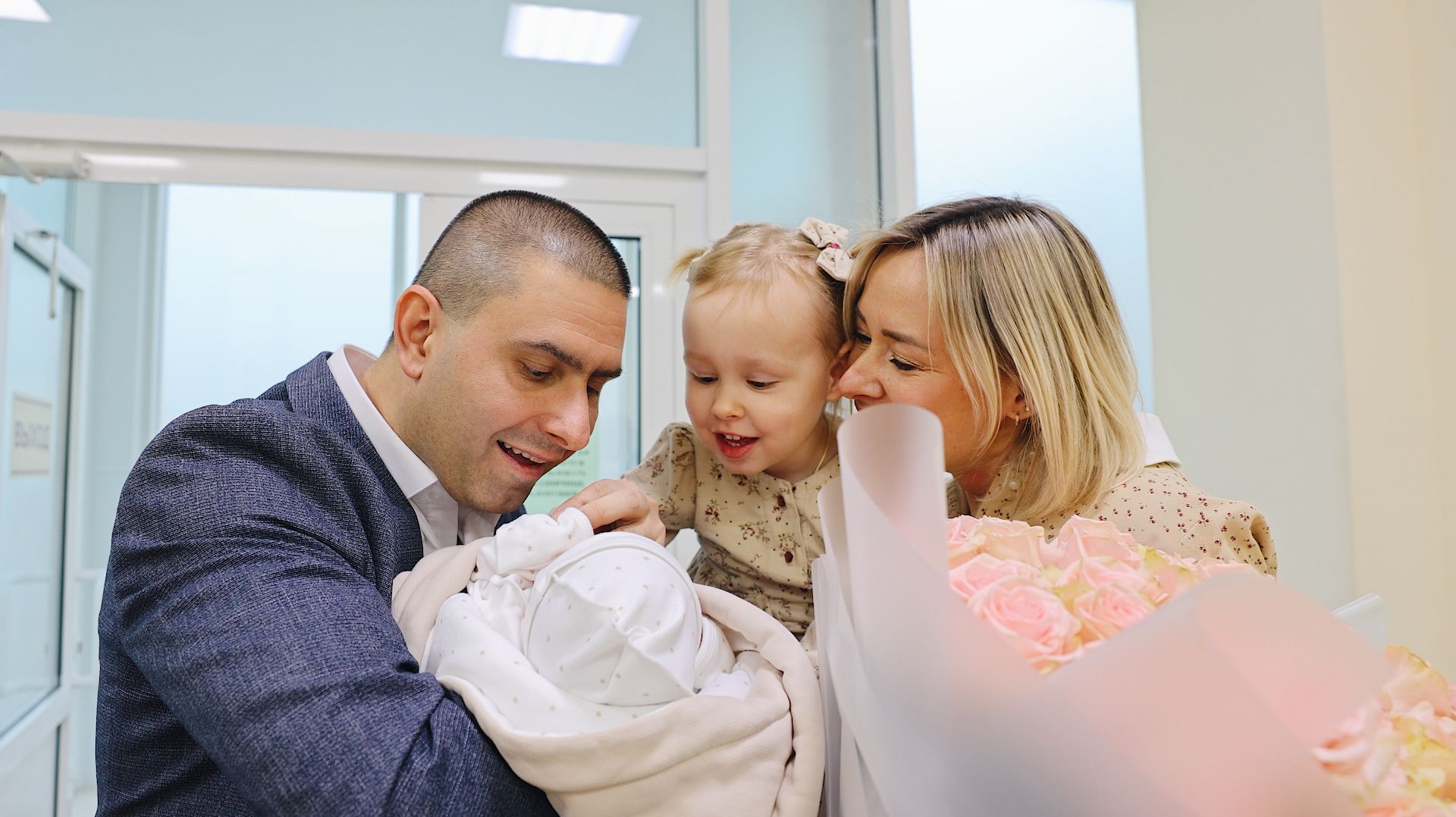 Выписка Амелии | 5 роддом | Видеосъёмка в Краснодаре