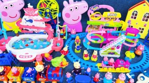 Мультики для детей. Свинка Пеппа: Супер-горка и поезд. Смотреть онлайн мультики для малышей.