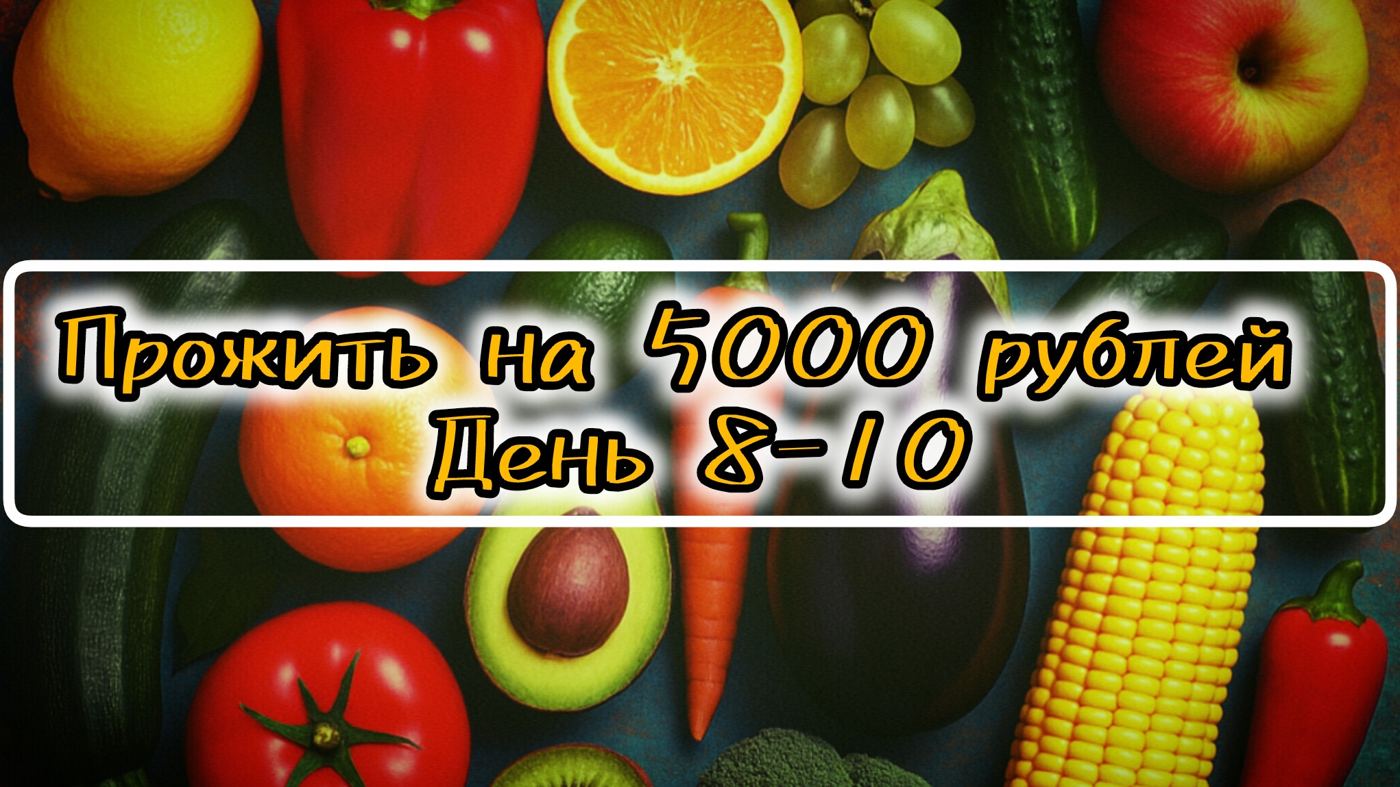 Прожить на 5000 рублей. День 8-10