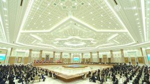 Президент России в Ашхабаде выступил на пленарном заседании форума, Туркменистан, 12 декабря 2025 г.