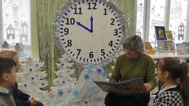 Громкие чтения сказки М. Пляцковского "Какая бывает зима" смотреть онлайн