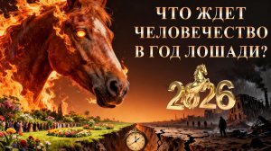 ПРЕДСКАЗАНИЕ 2026_ год Красной Огненной Лошади - ЧТО ЖДЕТ Лошадь - когда мир сходит с рельсов...