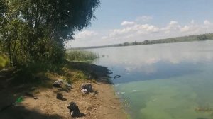 Ужасная рыбалка на заливе, но без улова не остались. Архив, июль 2025 года.