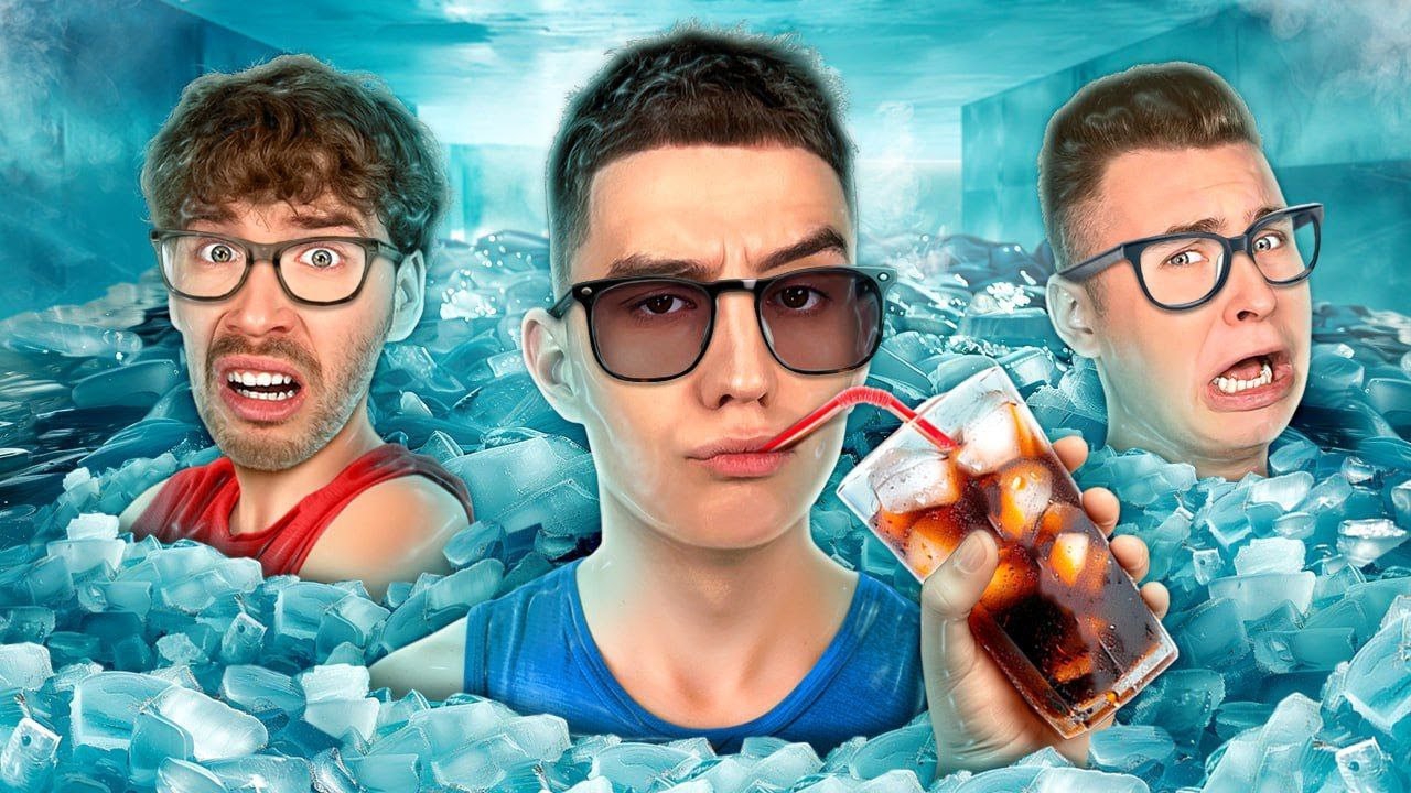 КТО ПОСЛЕДНИЙ ЗАМЕРЗНЕТ ЧЕЛЛЕНДЖ ! А4