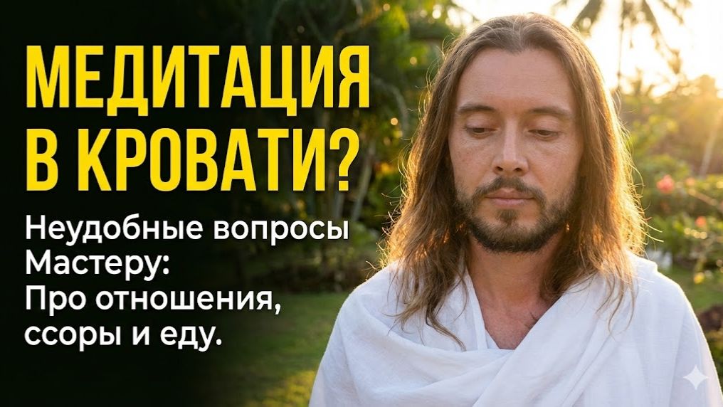 ВСЯ ПРАВДА О МЕДИТАЦИИ и ЖИЗНИ: Сон, Еда, Семья и Карма.
