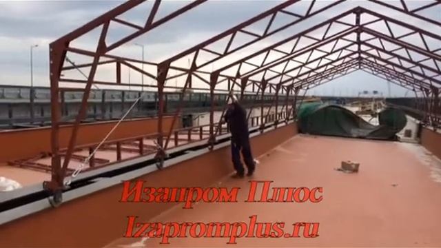 Крымский мост-Керченский мост (Тамань). Тепляк строительный.