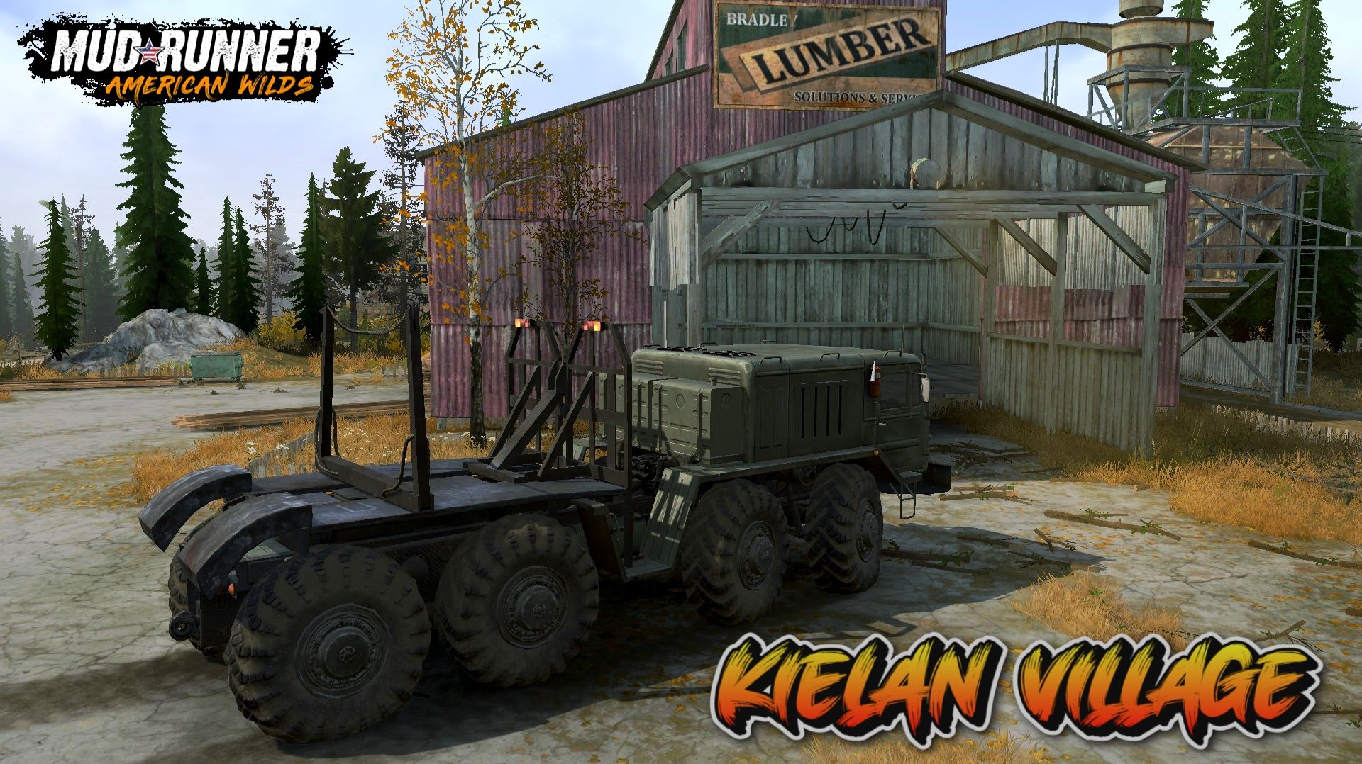 MudRunner. Kielan village