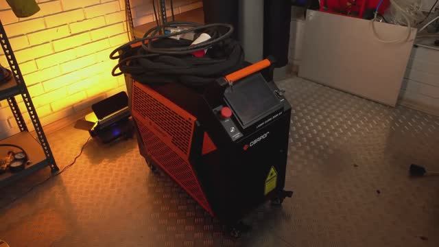 Обзор аппарата для лазерной очистки laser-clean 2000 3.0 от компании "Сварог"