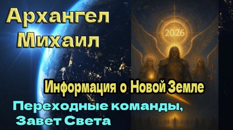 Архангел Михаил: Информация о Новой Земле; Переходные команды, Завет Света