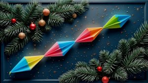 Гирлянда Как сделать украшения из бумаги на Новый год