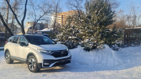 Honda CR-V 2020, установка Бинар 5s 04.12.25