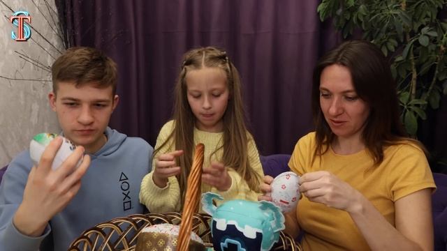 МОНСТРЫ Майнкрафт в реальной жизни ПАСХАЛЬНЫЙ МОД 🐣 для Тимы и Эммы