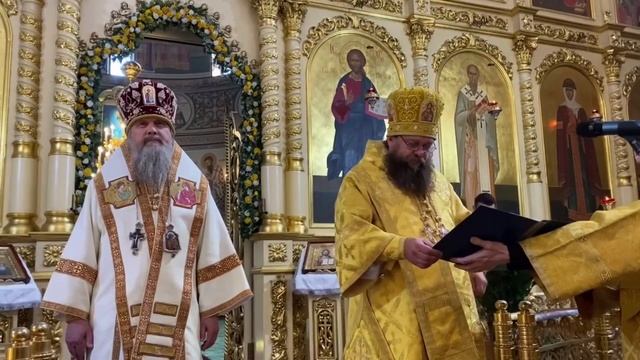 10 августа 2025 год слово на вступление на кафедру Сыктывкарской митрополии