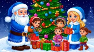 Песенка про деда мороза и Снегурочку Всех с наступающим новым годом