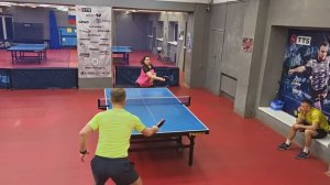 полуфинал! Нельсон Д. (639) - Красненький П. (685) настольный теннис 30.11 Личный турнир ТТКЛУБ СПб
