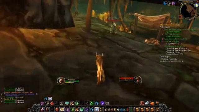 WoW Classic ERA Leveling - Tauren Druid Pt 14 for Relaxing Sleep Study Gameplay Walkthrough