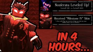 Nosferatu. Идем к уровню 100 :D