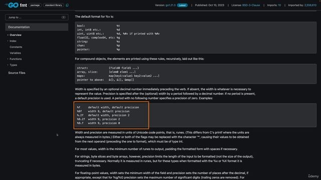 030 Formatting Floats in Strings
