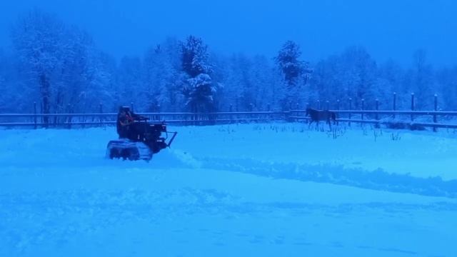 Уборка снега.