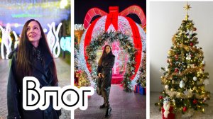 Влог: Поставили ёлку / Новогодний Краснодар 🎄