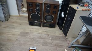 Тест акустика S-90, переделка До и После,  Слушаем на что способна.