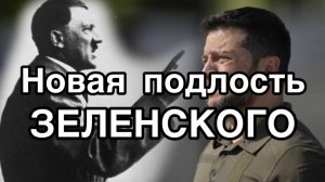 Новая подлость Зеленского