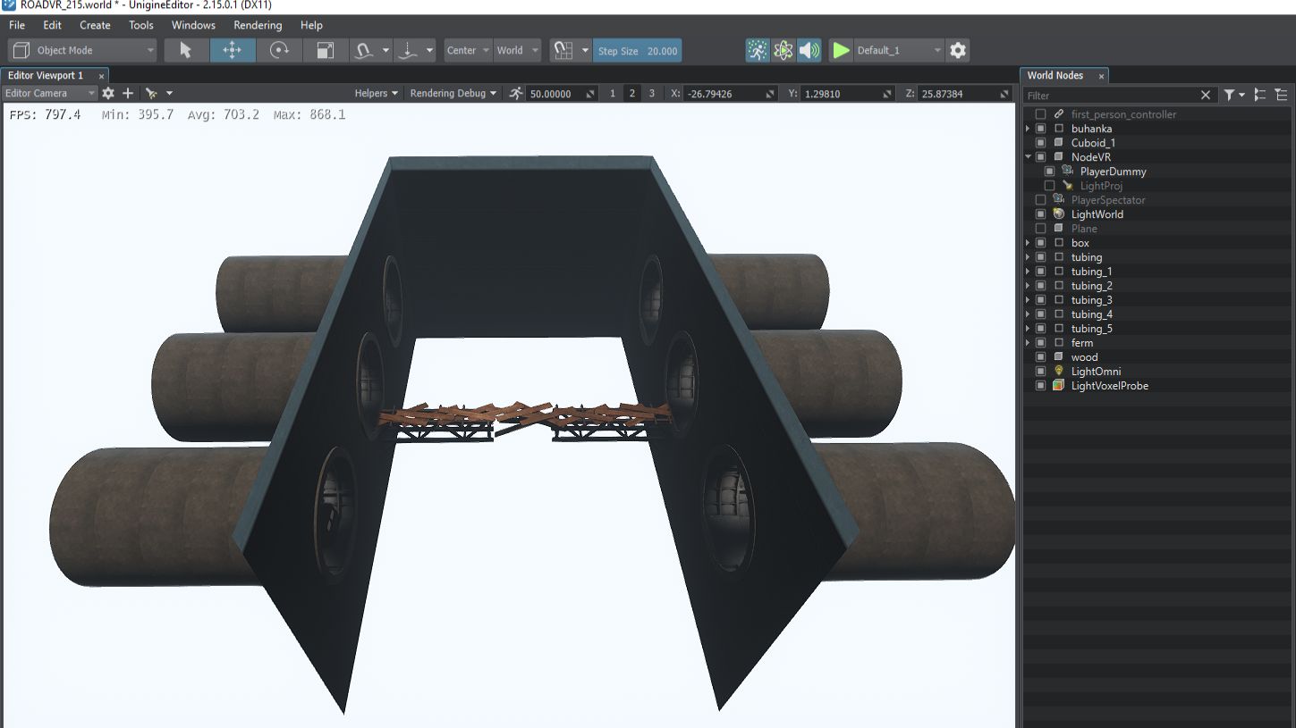Unigine - VR+тренажер?