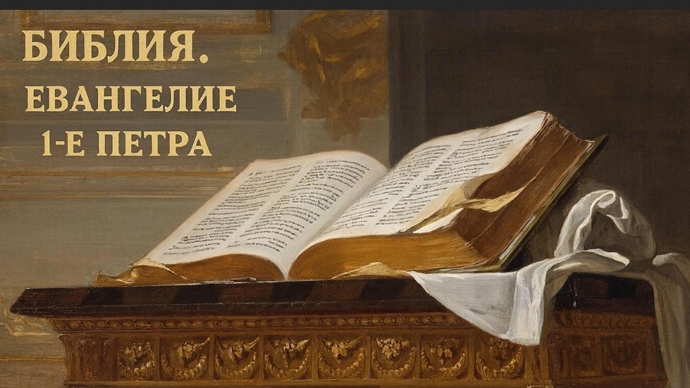 Библия Евангелие 1-ое Петра смотреть онлайн