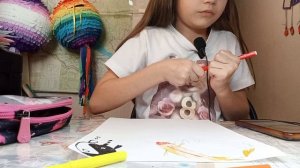 АСМР слаймы и рисунки❤❤