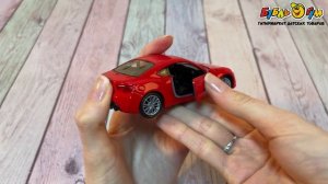 342629 Машинка Welly TOYOTA 86 металлическая 1:38 с 3лет в ассортименте