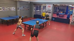 Меркурьев/Орлова (1030) - Чирков/Попова (1041) 30.11 настольный теннис Парный турнир СПб