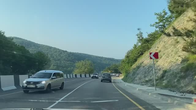 ПУТЕШЕСТВИЕ_на_авто__ЕДЕМ_в СОЧИ по_Шаумянскому_перевалу _ Ура! Мы приехали / влог