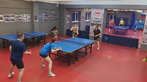 Чирков/Попова (1041) - Мухин/Кузнецова (718) 30.11 настольный теннис Парный турнир СПб