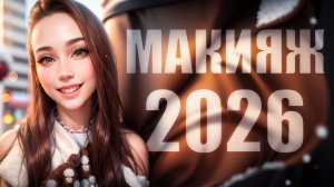 МАКИЯЖ НА НОВЫЙ 2026 ГОД / туториал, лайфхаки
