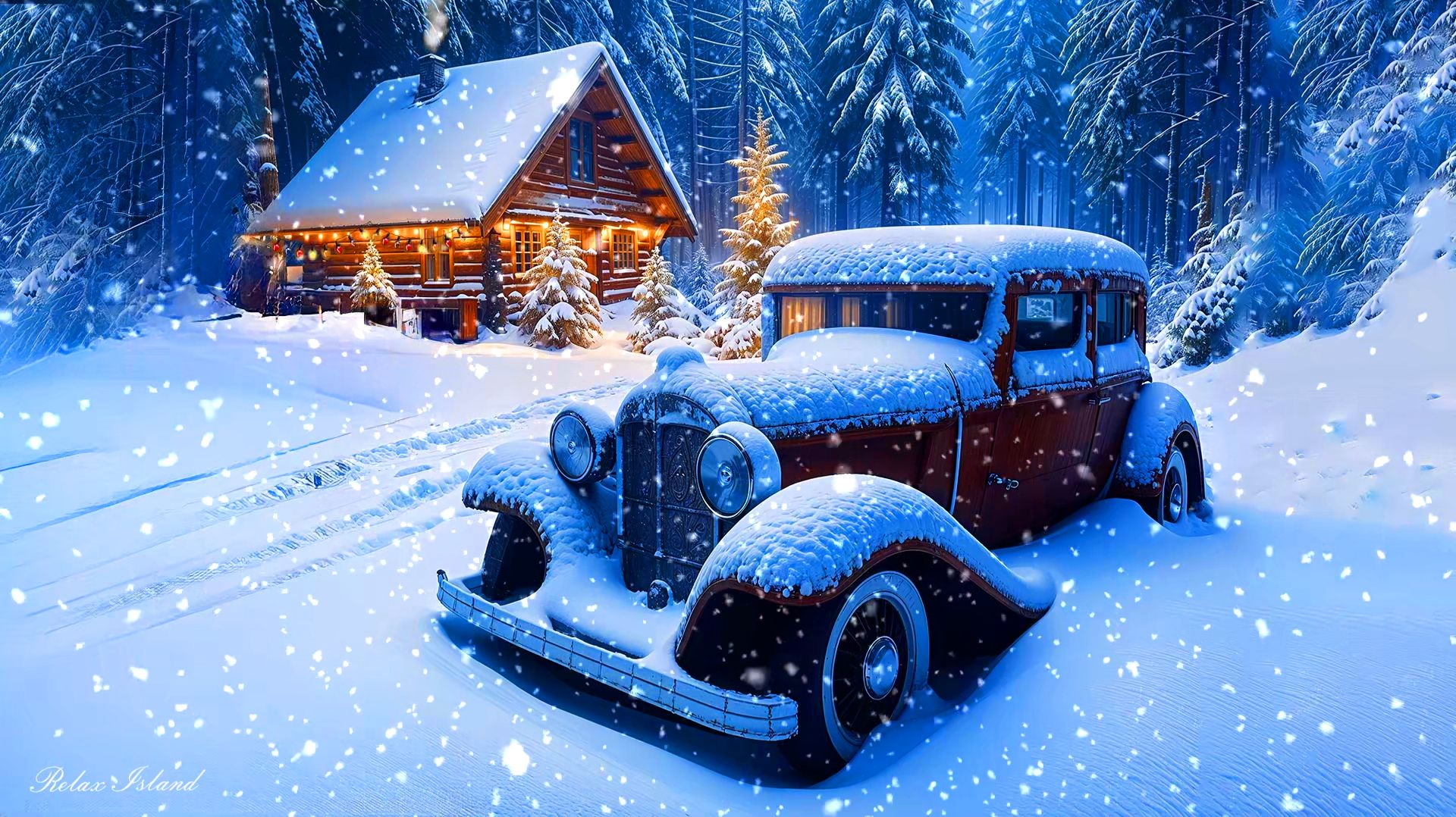 НЕВЕРОЯТНО КРАСИВАЯ УСПОКАИВАЮЩАЯ МУЗЫКА ДЛЯ СНА 🎵 РАССЛАБЛЯЮЩАЯ МУЗЫКА ДЛЯ ДУШИ В ЗИМНЕМ ЛЕСУ