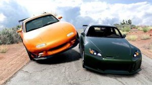 Аварии в уличных гонках - Crash BeamNG / Drive