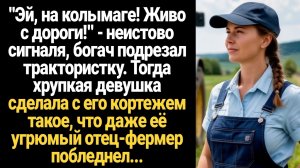 ИСТОРИИ ИЗ ЖИЗНИ/Богач подрезал трактористку, тогда она сделала с его машиной такое...