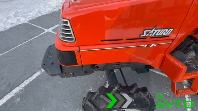 В наличии Японский минитрактор Kubota X-24