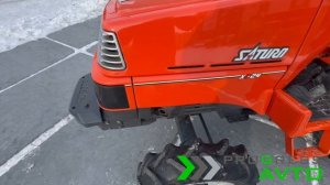 В наличии Японский минитрактор Kubota X-24