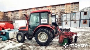 Трактористам посвящается #трактористы #сила #красота в работе #трактор #снег #мороз #соль #кузьмич