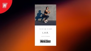 L.A.B. с Аленой Климовой | 13 декабря 2025 | Онлайн-тренировки World Class
