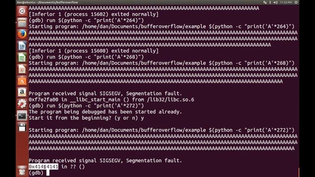 How to exploit a buffer overflow vulnerability - Practical